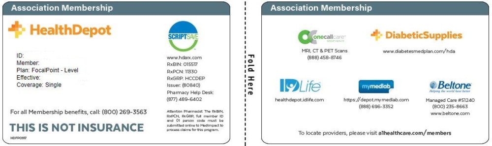 Focal Point Association card