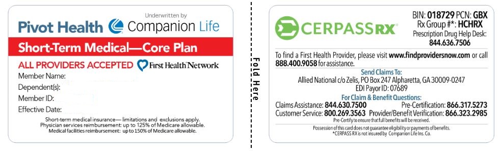 Pivot Core STM id card